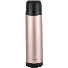Tantitoni Rose Gold 500 ml Paslanmaz Çelik Termos Sızdırmaz Kapak ile Uzun Süre Sıcak/Soğuk Tutma