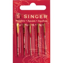 Singer 2045 - 09 Jarse İğnesi 5'Li Set İnce Kumaşlar İçin Özel Tasarım