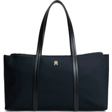 Tommy Hilfiger Çapraz Ç, Standart, Siyah