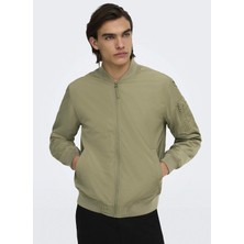 Only & Sons Yeşil Erkek Mont 22023287 Onsjoshua Bomber Otw Vd