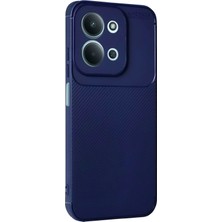 Metemix Newface Xiaomi Redmi 15C 5g Auto Focus Karbon Kapak - Lacivert