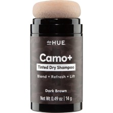 Dphue Camo+ Dip Kapatıcı Saç Pudrası Koyu Kahve 14GR