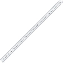 Lacco Çelik Cetvel 50 cm Araç Gereçler İçin Kullanışlı ve Dayanıklı Ölçüm Aracı