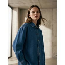 Feyna Lina Denim Gömlek
