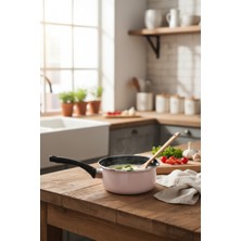 Akayev Emaye 14 cm Sosluk Pembe