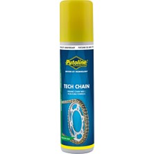 Putoline Tech Chain 75 ml Seramik Zincir Yağlayıcısı O-ring ve MX Zincirleri İçin Uygun Koruma