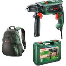 Bosch EasyImpact 570 Darbeli Matkap 570 W Anahtarsız Mandren ve Sırt Çantalı Ergonomik Tasarım