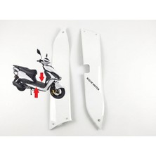 Koçak Motor Arora Freedom 50 / 125 -Akalite- Beyaz Marşbiyel Takım