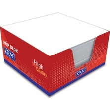 Kraf 9 X 9 Beyaz Küp Blok