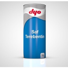 Dyo Saf Terebentin 1 Litre Sentetik Boya ve Vernik İçin İnceltici Özellikli