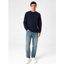Back And Bond Lacivert Erkek Sweatshirt BSW1205200000