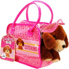 Efnaz Style Taşıma Çantalı Peluş Köpek