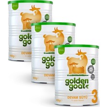 Golden Goat 3 400gr Keçi Sütlü | 12. Aydan İtibaren Devam Sütü x 3 Adet