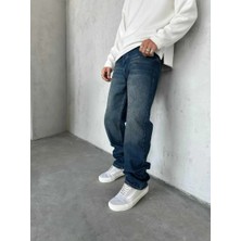 90's Vintage Denim Baggy Fit Geniş Kesim Pantolon