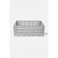 Aykasa 604022 Maxibox Gray Katlanabilir Kasa
