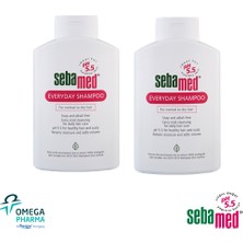 Sebamed Besleyici Her Gün Şampuan 400 ml Tüm Saçlar İçin Vegan Olmayan Formül 2 Adet