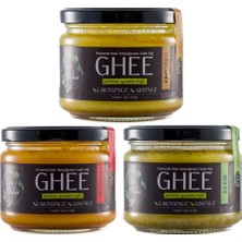 Ojas Kitchen 3 Lü Kekikli Kimyonlu Acılı Çeşnili Ghee Sade Yağ 3x 225 gr