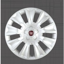 TİSA Fiat Tisa 16 inç Jant Kapağı 4'lü Takım JKF027 Kolay Monte Edilen Dayanıklı Malzeme