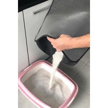 Flip Lux Kedi Kumu Toplama Paspası 60*45 cm Lüx Elekli Tasarım ile Kolay Temizlik Sağlar