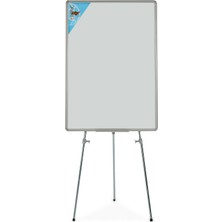 İnter Beyaz Alüminyum Çerçeveli Teleskopik Ayaklı Yazı Tahtası INT-623 70 x 100 cm 1 Adet