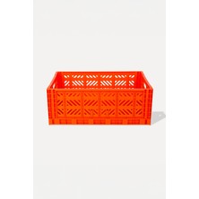 Aykasa 604022 Maxibox Orange Katlanabilir Kasa
