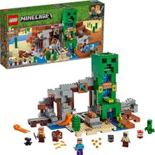 LEGO® Minecraft 21155 Creeper# Madeni 834 Parça Yaratıcı Bloklar Hediyelik Seti