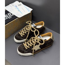 Golden Goose Hakiki Deri True Star Günlük Kadın Sneaker Ayakkabı
