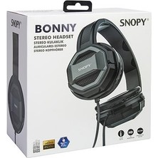 Snopy SN-101 Bonny Gri Pc&telefon Mikrofonlu Kulaklık