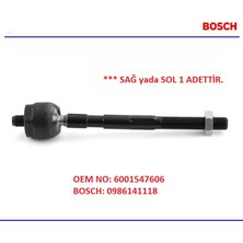 Bosch Rot Mili Dacia Logan 1-2 Mcv 1-2 Sandero 1-2 Largus 2012+ 209 Mm. 6001547606 0986141118 1 Adettir.