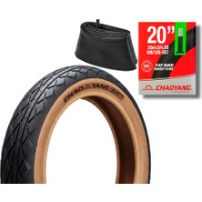 Chaoyang 20X4.00 3mm Zırhlı 1 Iç 1 Dış Bisiklet Lastik Seti