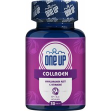 One Up Collagen Hyaluronic Acid  30 Tablet C Vitamini ve Çinko İçeren Gıda Takviyesi