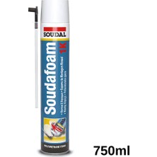 Soudal Soudafoam Poliüretan Montaj Köpük 750 ml 12'li Paket