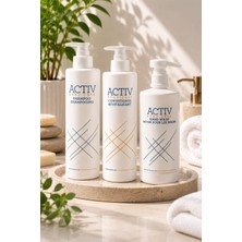 ACTIV BODY CARE 3'lü Bakım Seti Şampuan + Saç Kremi + El Sabunu 360 ml