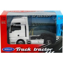 Welly 1:32 Ölçekli Man TGX Tır Metal Gövde ile Gerçekçi Detaylara Sahip Model Araç