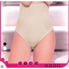 Zamerya Ten Yüksek Bel Kadın Toparlayıcı Külot Esnek Korse S-Xl 2200
