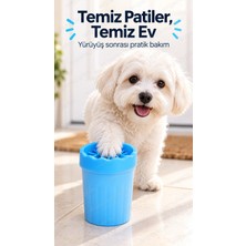 Evgereçlerim Küçük Boy Kedi Köpek Pati Ayak Yıkama Temizleme Kovası