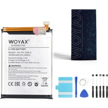 Woyax By Deji Samsung Galaxy A05 Cep Telefonu Uyumlu Premium Batarya