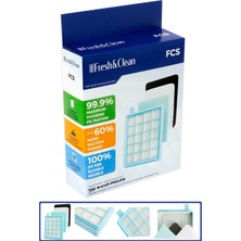 Pro Fresh & Clean Philips Fc 9532/09 Powerpro Active Uyumlu Hepa Filtre Seti 1 Adet Yüksek Filtrasyon Özelliği