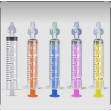 Segy Home 2'li Paket Bebek Burun Yıkama ve Temizleme Enjektörü - Yumuşak Silikon Uçlu Burun Aspiratörü (10 Ml)
