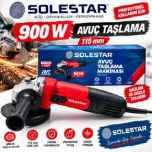 Solestar Avuç Taşlama Makinası 900 W