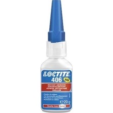Loctite 406 Plastik ve Kauçuk Yüzey Için Hızlı Yapıştırıcı 20 gr