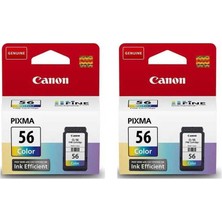 Canon CL-56-9064B001 Renkli Orijinal Kartuş Ikili Paket