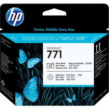Hp 771-CE020A Foto Siyah-Açık Gri Orijinal Baskı Kafası