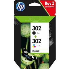 Hp 302-X4D37AE Orijinal Kartuş Paketi