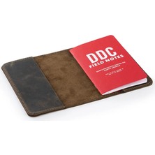 LWA Leather Deri Field Notes Kılıfı, El Yapımı Cep Boyu Fn Kılıfı, Kişiselleştirilmiş Defter Kılıfı
