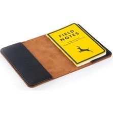 LWA Leather Deri Field Notes Kılıfı, El Yapımı Cep Boyu Fn Kılıfı, Kişiselleştirilmiş Defter Kılıfı