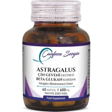 Canfeza Sezgin Astragalus 60 Kapsül - Çingeveni Ekstresi ve Beta Glukan Karışımı Yetişkinler İçin