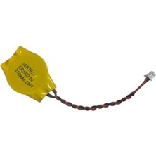 Efnaz Style CR2032 3V Kablolu ( 6cm) + Konnektörlü Li-Mno2 Button Pil
