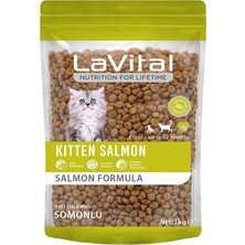 Lavital Kitten Somonlu Yavru Kedi Maması 1 kg