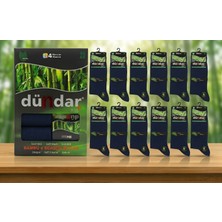 Dündar Çorap Erkek Bambu Çorap 12'li Paket (40-44)
